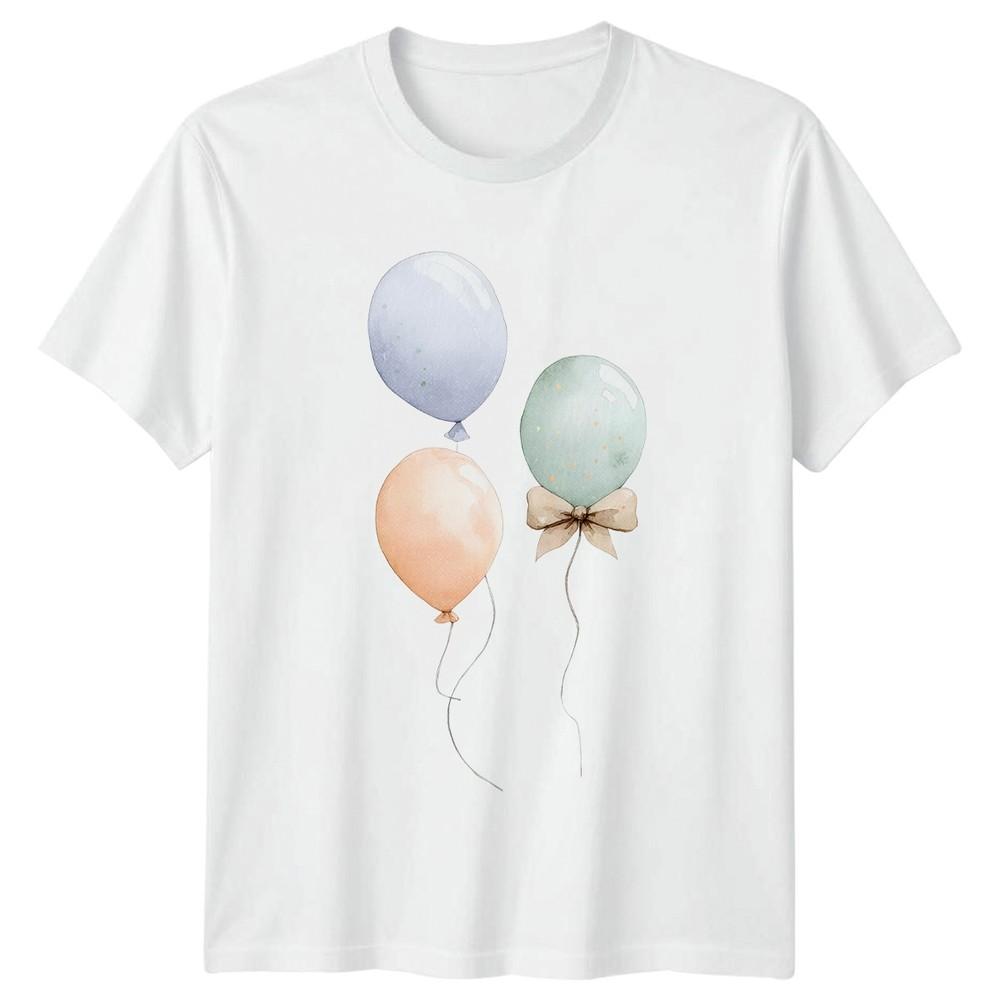 Watercolor Balloons Party Celebrations Unisex Unisex Graphic Unisex T Shirt