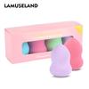 Beauty Foundation Soft Sponge Powder Cosmetic Puff Tool (4 шт.) #1104