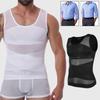 Compression Shirt for Men Slimming Undershirt Body Shaper Belly Control Tank Top for Shaping Sleeveless Shapewear Vest Men