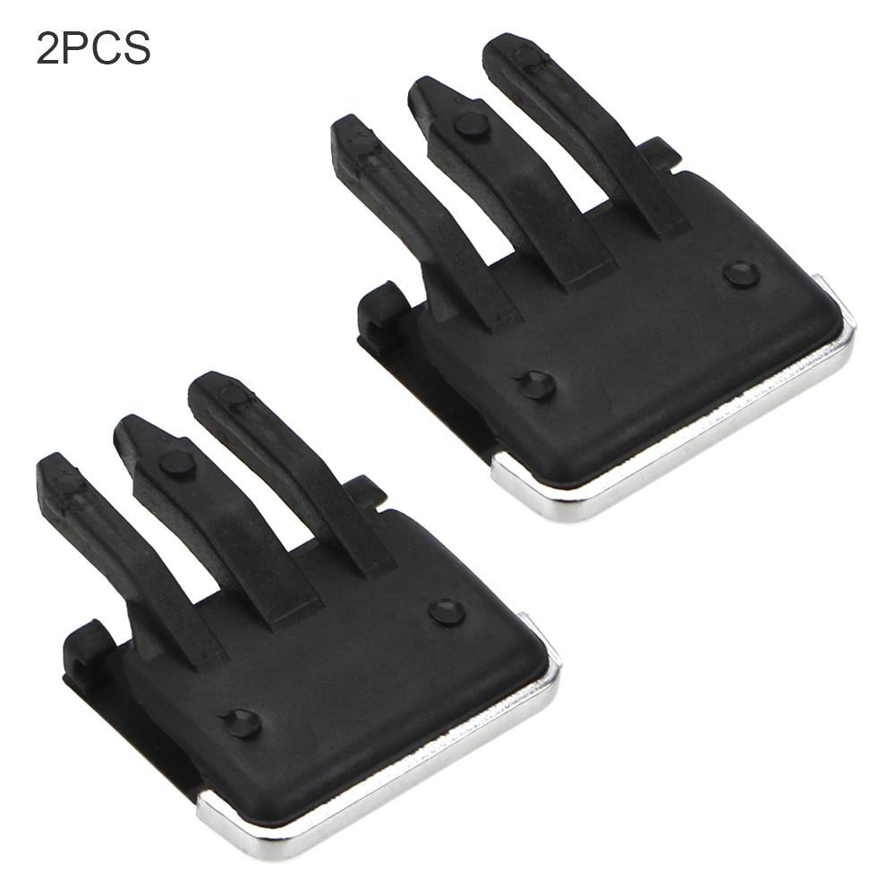 For Toyota Corolla Slice Clip Air Vent Louvre Blade Black 1Pair Car Air Conditioning Leaf Adjust Clips Universal