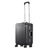 Suitcase Palisade 32L Nights Caster Stopper Can Be Carried On Board Antibacterial Treated Interior Fabric Black Carbon [Ace Tokyo] 3-F No.05051 2-3