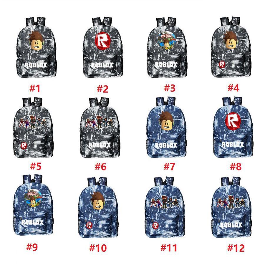 Backpack Kids Roblox School Bag Students Boys Bookbag Travelbag Handbags