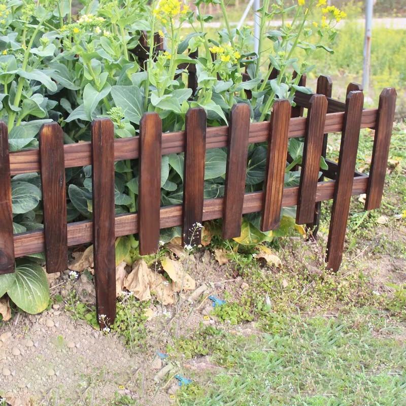 Jingulao KCzy-619 Outdoor Wooden Garden Fence