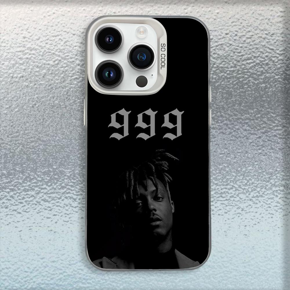 Чехол для телефона Rapper 999 J-Juice W-WRLD Для iPhone 17 Air 16 e 15 14 13 12 11 Pro Max Plus Mini SE 2020 2022 Белый Матовый Ударопрочный
