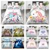 Bedding Cover Suit Unicorn Print Hot Sale Duvet Cover Home Textiles Teens Kids Single Size Comforter Cover Set