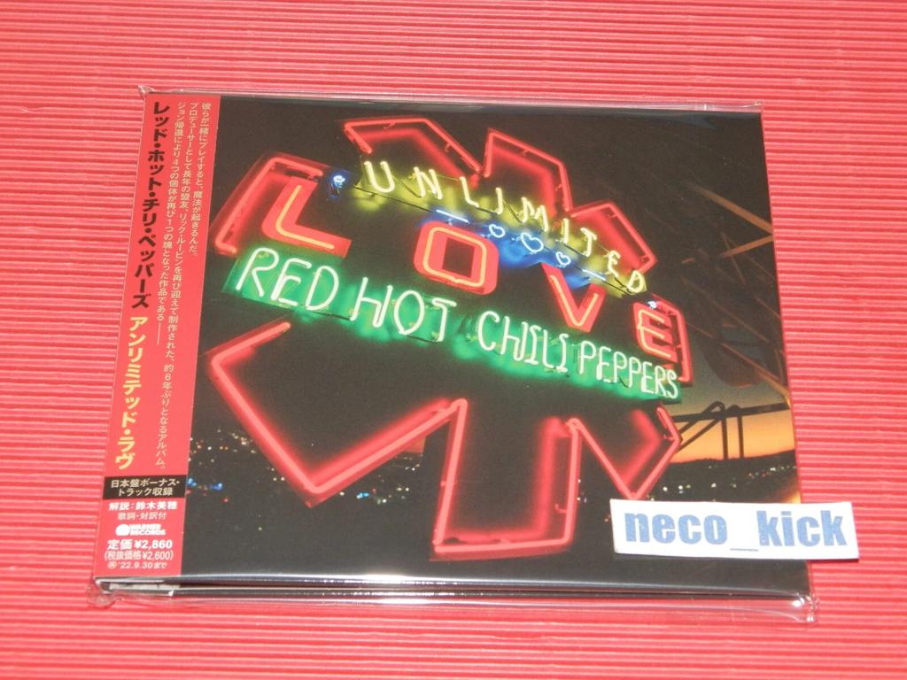 RED HOT CHILI PEPPERS Unlimited Love with Bonus track JAPAN CD 4943674351084