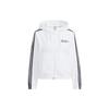 Neo FW22 Twill Solid Color Sports Hooded Long Sleeve Jacket Women Jacket White HF7279