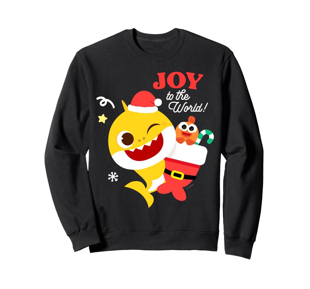 Baby Shark Family Christmas Holiday Tree Kids Men's Women's Sweatshirt