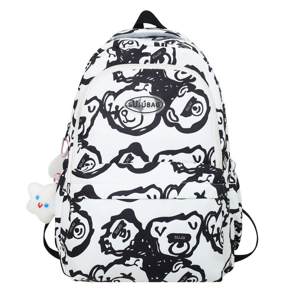 Рюкзак женский корейская версия милый школьный рюкзак для учеников младших классов большой вместимости дорожный рюкзак модный рюкзак с граффити