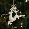 Подвеска Рождественское украшение Лось Пентакль Снежинка Дизайн Украшение для рождественской елки Пластиковые Рождественские подарки Рождественская вечеринка