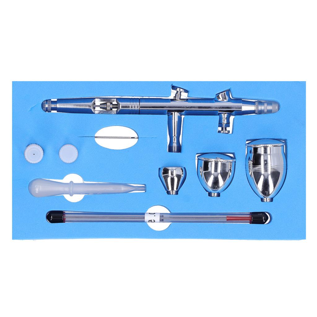 G1/8 Аэрограф Ручка Краскопульт Аэрограф Набор Художественные Принадлежности Инструменты Для Рисования Калибр 0.2мм 0.3мм 0.5мм