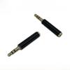 3.5mm Audio Adapter: 4-Section Female To 3-Section Male for Computers, Phones, Mic Conversion, Collar Clip, Live Broadcast