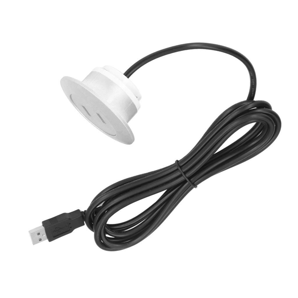 Разъем для зарядки USB для дивана, скрытый монтаж, два порта USB для зарядки, розетка для домашнего использования