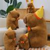 Capibara Plush Doll Capybara Doll Birthday Gift Plush Toy Cute Doll Wedding Sprinkle