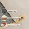 Mensu Carpet Rug Washable 200 x 250cm Approximately 3 Tatami Mats Carpet Flannel Rug 4mm pile Scandinavian Stylish Antibacterial Odor Resistant All