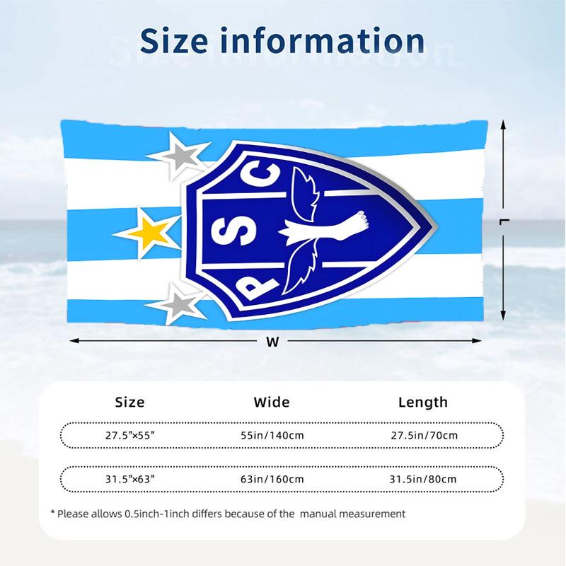 Paysandu Para (1) Theme Beach Towel Sand Resistant Soft And Comfortable Suitable For The Pool Camping Yoga And Diving A Travel Essential