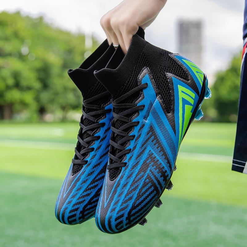 Мужские футбольные бутсы TF/FG Футбольные бутсы Взрослые Профессиональные Высококачественные Футбольные шипы Подростковые Нескользящие Спортивные кроссовки для улицы