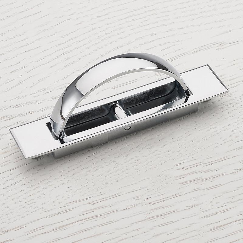 Скрытые дверные ручки с татами, утопленные ручки из цинкового сплава, напольные ручки для шкафа