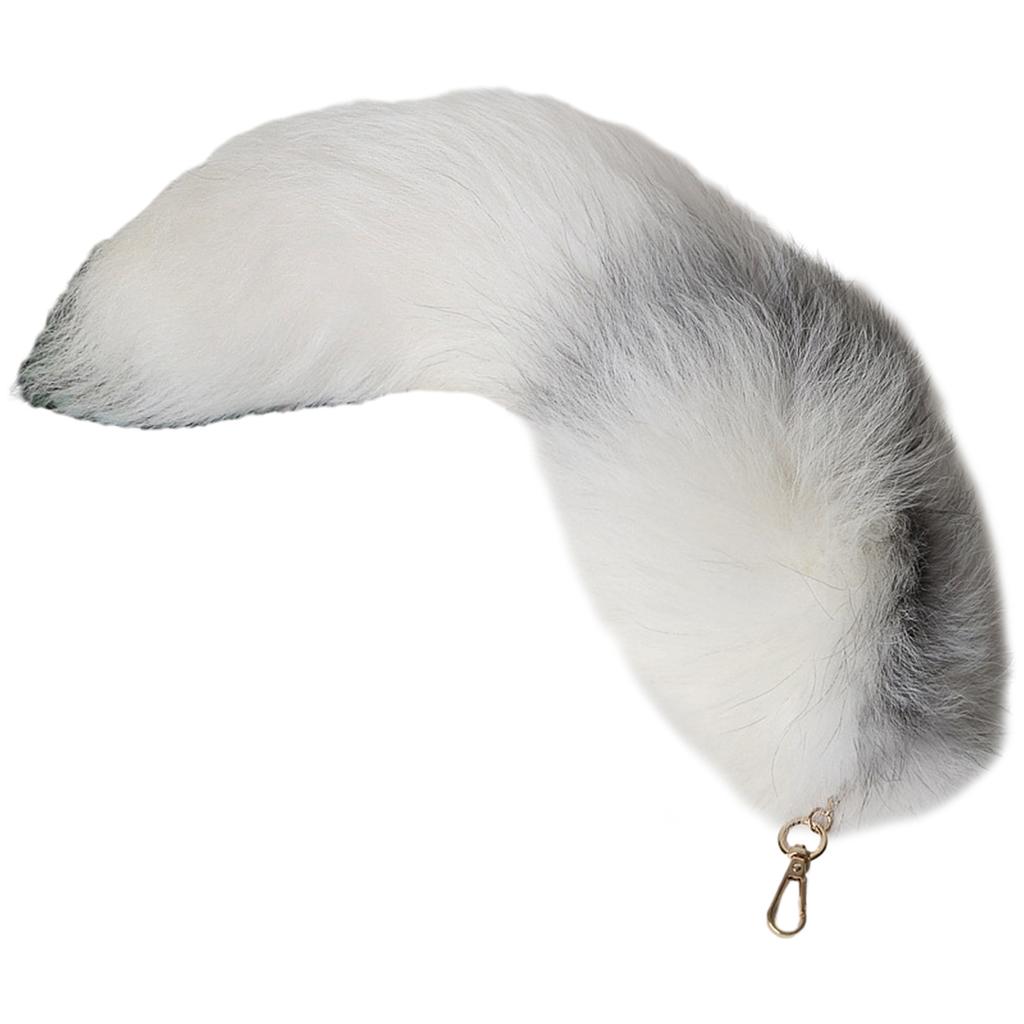 Милый брелок-подвеска для сумки с хвостиком, брелок для ключей, мягкий и нежный, аксессуар для ключей, подарок на рождественскую вечеринку для женщин