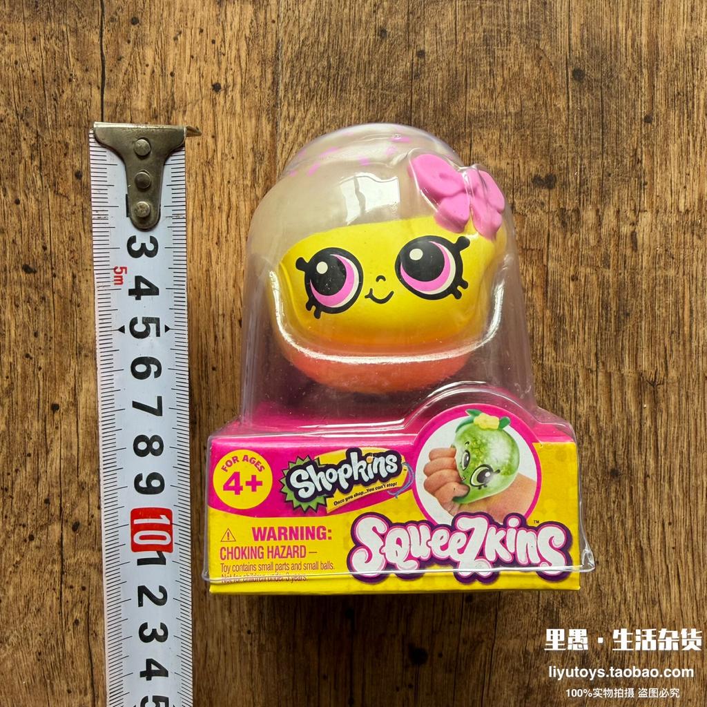 Moose Toys Shopkins Squeezkins Медленно поднимающиеся Сквиши Игрушки Снятие Стресса Милые Коллекционные Сжимающиеся Фигурки Подарок