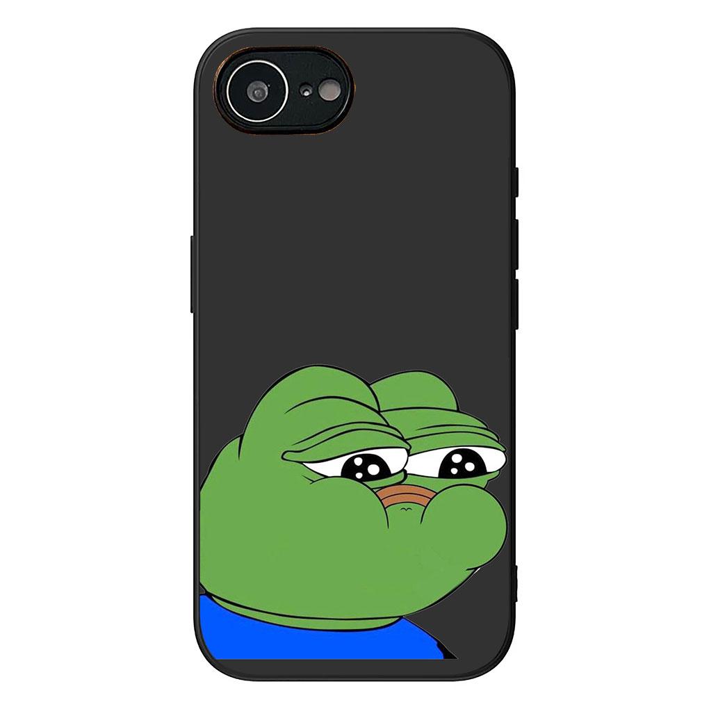 Чехол для телефона Samsung Galaxy A05 A06 A14 A50 A51 A52 A12 A13 A23 A70 A07 A25 A26 M53 A56, грустный лягушонок Пепе, смешной, милый, мягкий