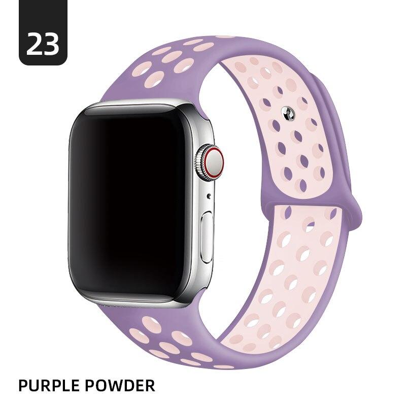 Силиконовый ремешок для Apple Watch, ремешок 40 мм, 38 мм, 42 мм, 44 мм, резиновый ремешок для часов, браслет для умных часов iWatch series 3, 4, 5, 6, 7 se, ремешок