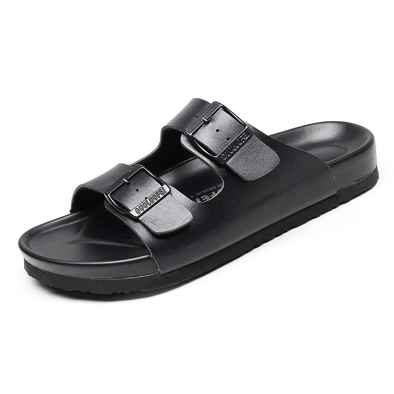 8 стильных женских тапочек 2024 года, пляжные сандалии на плоской подошве для отдыха, летние тапочки для пар, повседневные шлепанцы, женская обувь, большие размеры 35-45