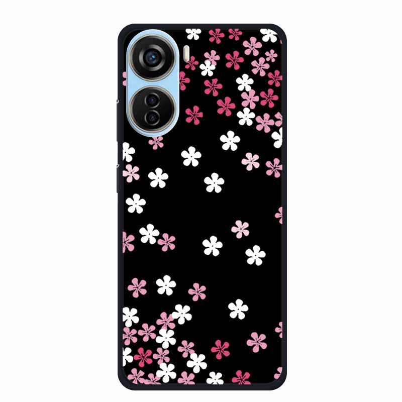 Черный силиконовый чехол для ZTE Blade V50 Design 5G Libero 5G IV V41 Vita Axon 40 lite Чехол для телефона Мультяшный кот Мягкая задняя крышка Coque