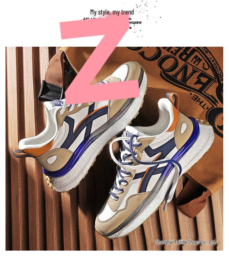 Модные кроссовки из натуральной кожи для мужчин и женщин - Размер 45, Универсальные для осени и зимы