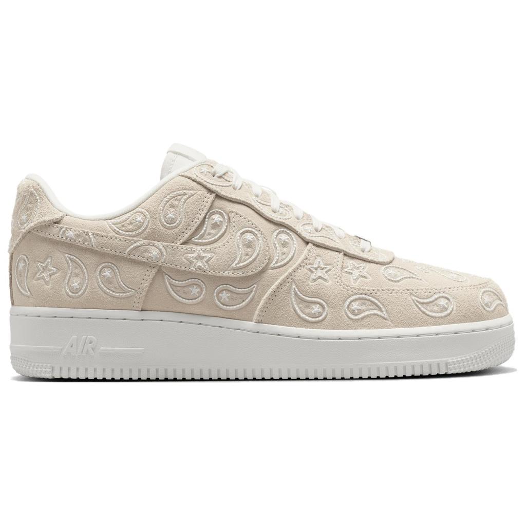 Nike Кроссовки мужские Air Force 1 Low Paisley Белые Summit-White IU2363-100
