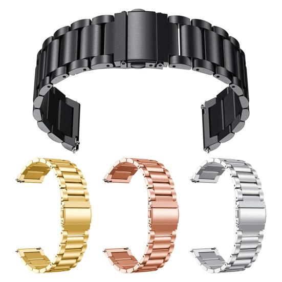 Универсальный сменный ремешок для часов 18/20/22 мм, браслет из нержавеющей стали, ремешок на запястье для Samsung/для Huawei/для Xiaomi