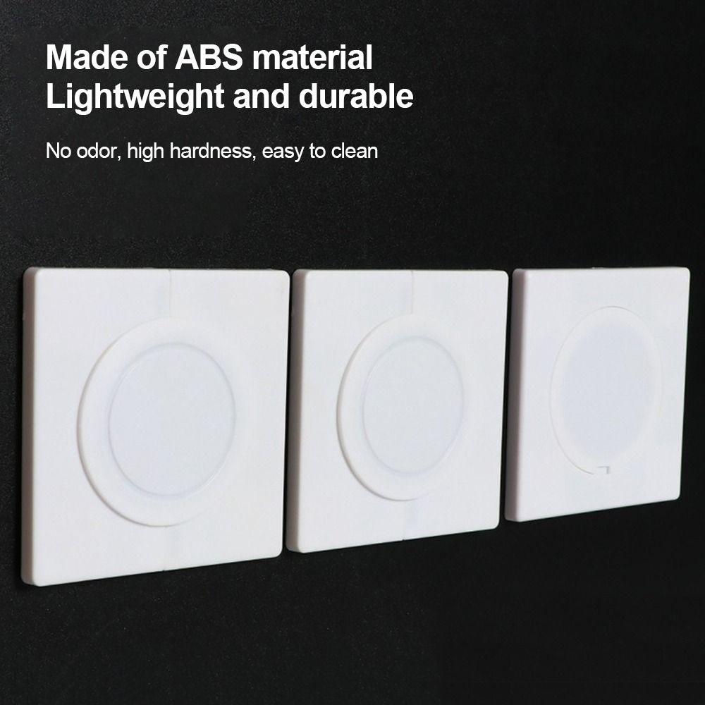 86Type Air-conditioning Dust Plug Easy Install Hole Cap Creative Wall Hole Cover Wall Decoration