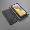 For Samsung Galaxy M14 5G PC+TPU Impact-Resistant Case Kickstand Protective Phone Cover