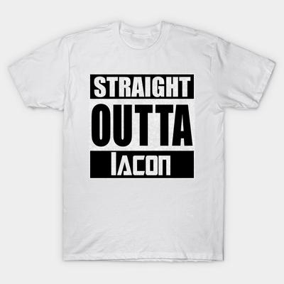 Футболка Женская Straight Outta Iacon Принт Харадзюку Кавайная Футболка Летняя С Коротким Рукавом Женская Футболка Топ
