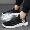 Men's Shoes Spring  New Foreign Trade Soft Bottom Breathable Casual Shoes Flying Woven Casual Sports Shoes