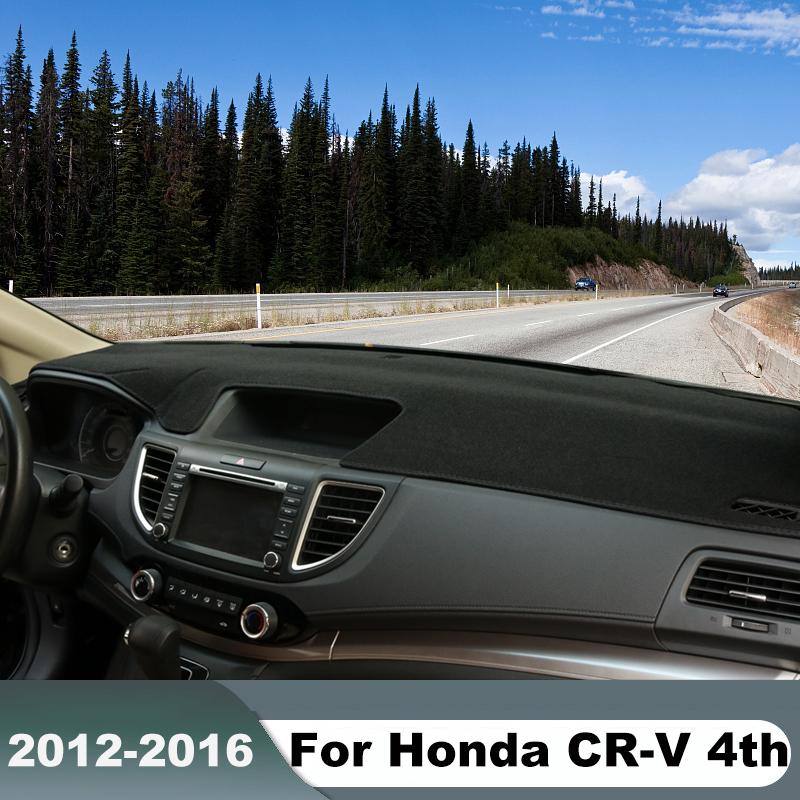 Для Honda CR-V CRV CR V 4-го поколения 2012 2013 2014 2015 2016 Коврик на приборную панель автомобиля Защита от солнца Накладка Нескользящие коврики Аксессуары