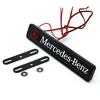 CRC1 Car Decorative Light LED Front Hood Grille Emblem Badge Decor For Mercedes Benz AMG A B C E S CLA GLA GLB GLC GLS W205 W204 W177