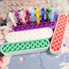 Multi-Purpose Desktop Organizers Silicone Cosmetic Storage Box 5D Diamond Painting Pen Holder Sewing Tool for Painting Brush Cra
