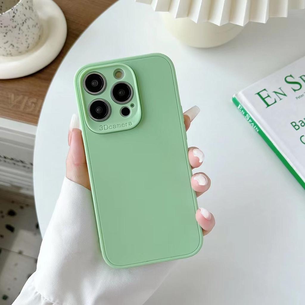 Применимо к iPhone16Pro Матовый силиконовый ТПУ Мелкое отверстие Apple 15 Полная упаковка Противоударный Мягкий защитный чехол