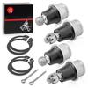 Комплект шаровых опор (верхняя и нижняя) для Can-Am Maverick 700 800 1000 X3 Turbo R RR Commander 700 1000R Defender HD5 HD7 HD8 HD9 HD10