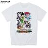 Hunter X Hunter Men Short Sleeve T Shirt Crew Neck Cotton Anime Manga Tee Clothes