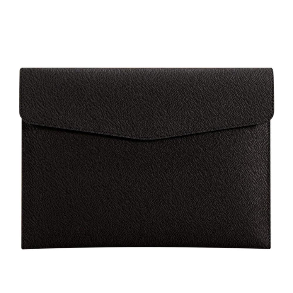 Leather Leather File Folder Large Capacity Briefcase Stationery Dustproof File Bag School Office