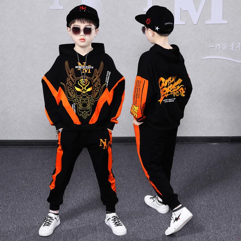 Kids Tracksuit Boys 4 ~12 Years Clothing Sets Autumn Set Hoodies Pants Sport Suit School Children Costume