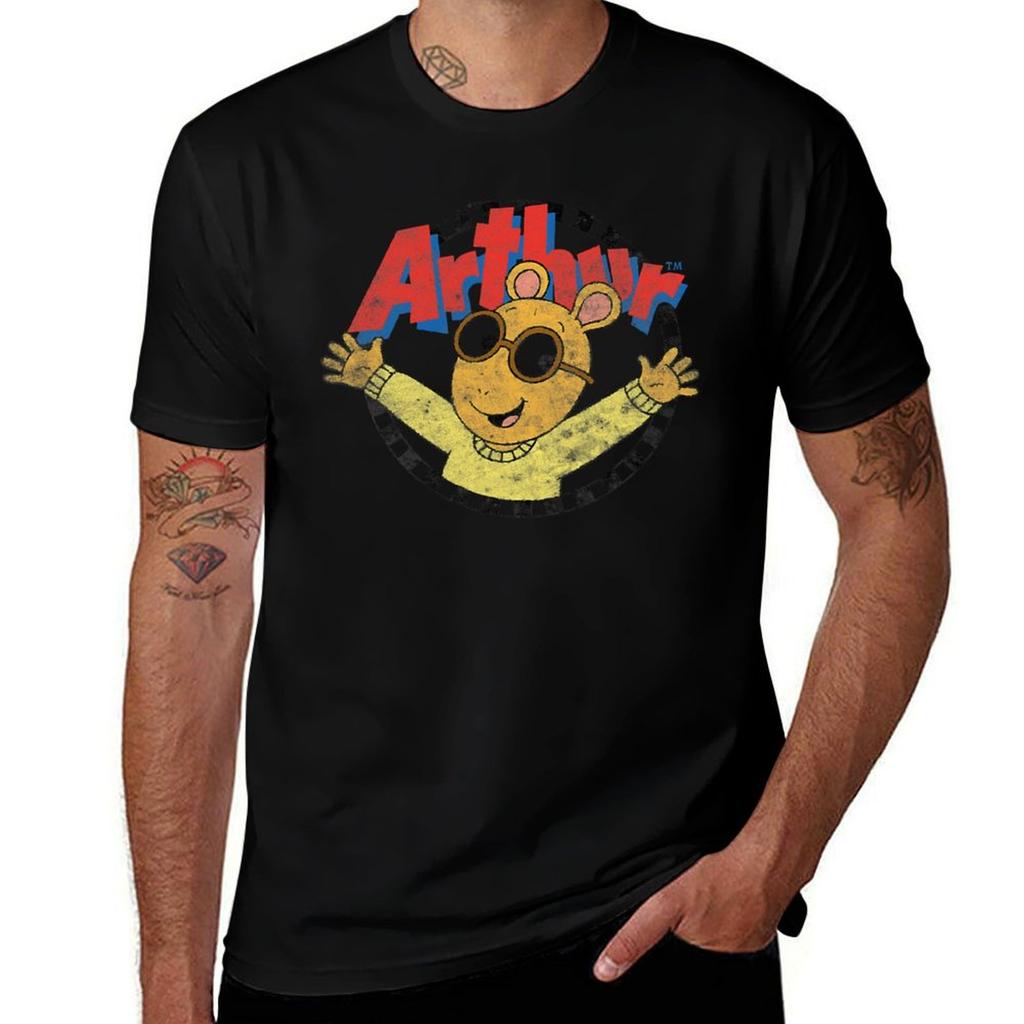 Arthur Distressed Arther With Logo Tshirt Unisex T Shirt Designer Tshirt