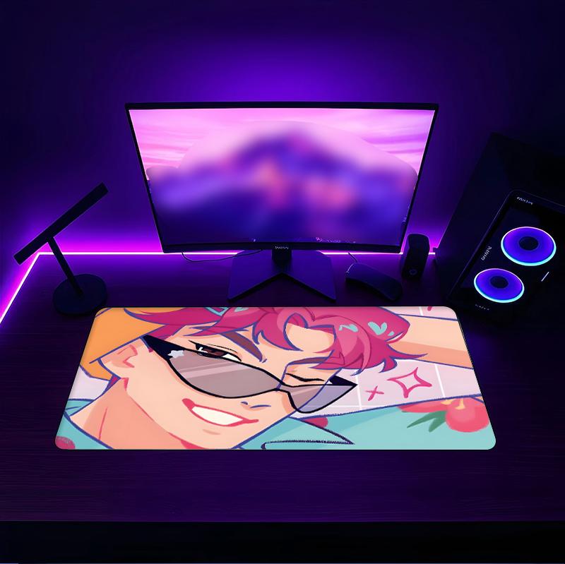 Abby Mouse pad with a non slip rubber base suitable for home offices and an ideal gift for gamers