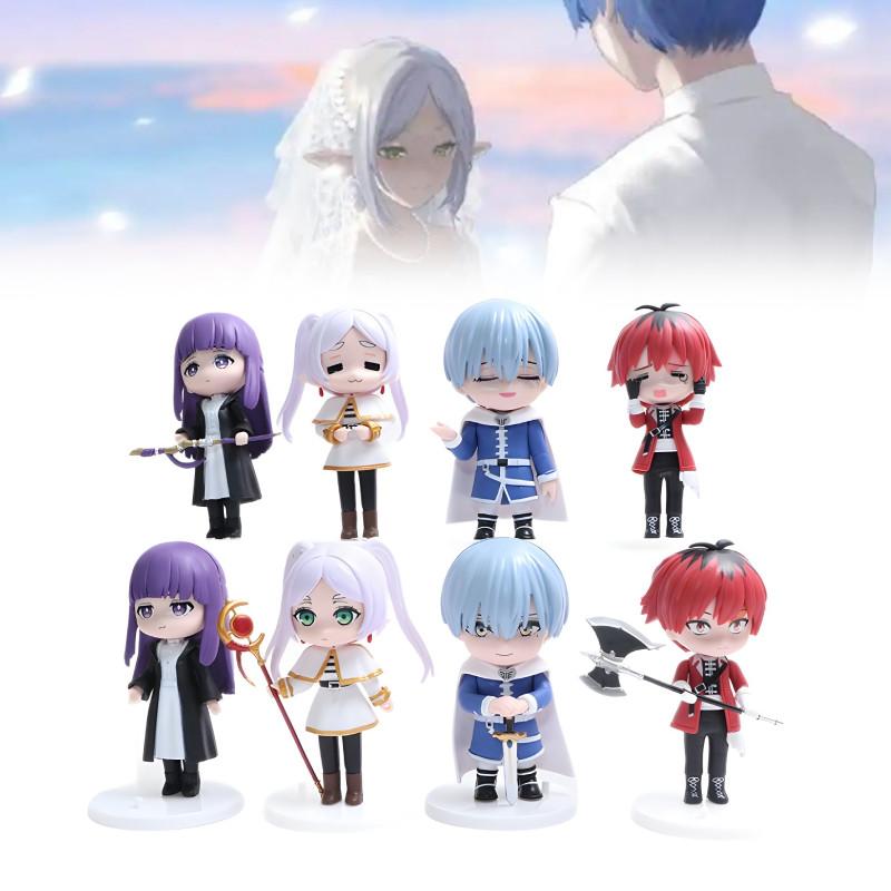 8 шт. Beyond Frieren Journeys End Ферн Старк Фигурка Аниме Кукла Дисплей