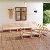 Day and Night - Day and Night Garden Furniture Set 10 Pieces Solid Pine Wood