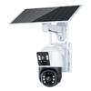 Solar-Powered 4G Outdoor Traffic Camera with Built-in Battery, No Network or Power Required, Rainproof