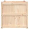 Vidaxl Donica Ogrodowa, 70X70X70 Cm, Lite Drewno Sosnowe