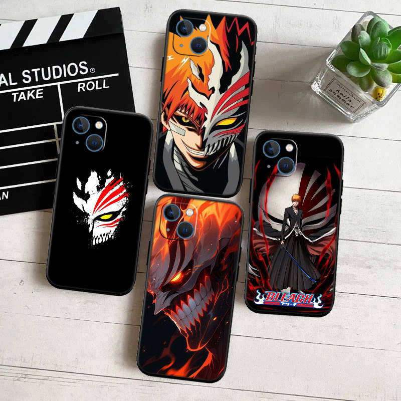 Чехол для телефона ED10 Bleach для iPhone 6 6s 7 8 11 12 13 14 15 XS Pro Max XR X SE Samsung S20 S21 S22 S23 S24 FE Ultra Plus Lite S21S A55